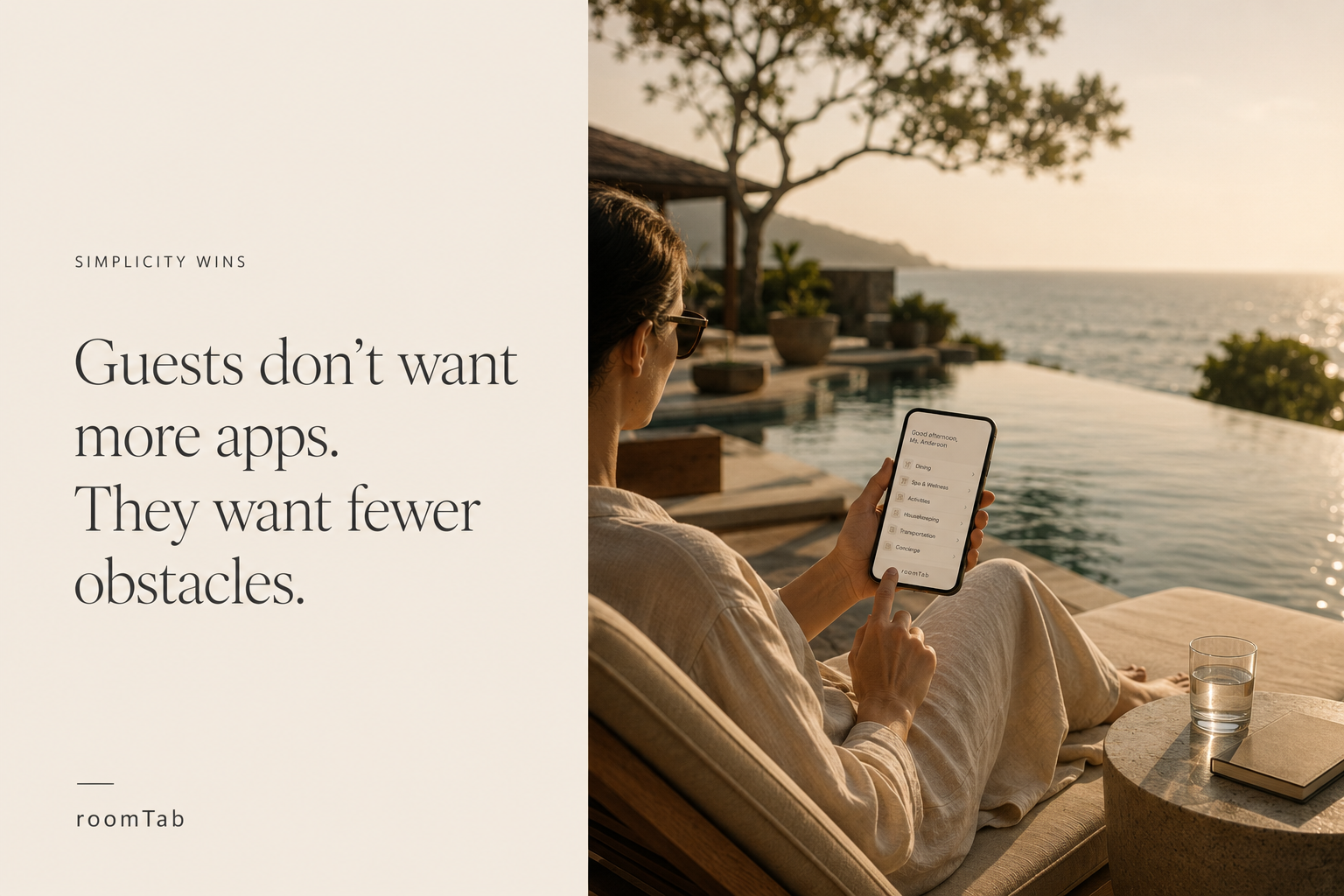 Guests don't want more apps. They want fewer obstacles.