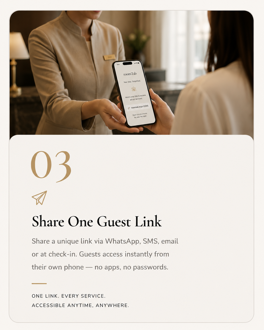 Share one guest link